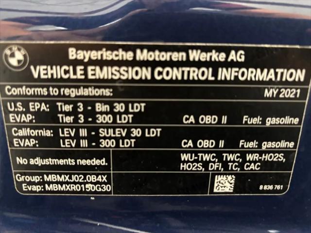 2021 BMW X3 xDrive30i