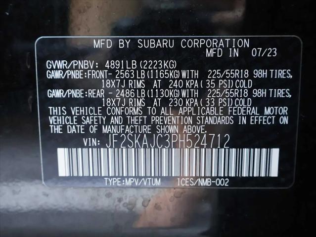 2023 Subaru Forester Sport