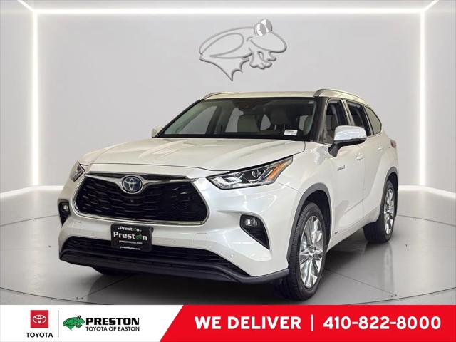 2021 Toyota Highlander Hybrid Limited for sale in Easton, MD