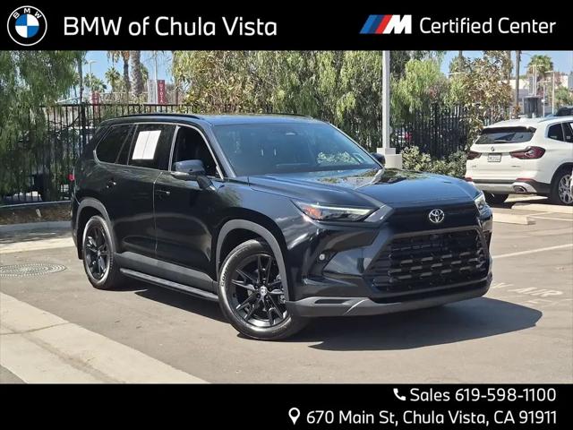 2025 Toyota Grand Highlander Hybrid Nightshade Edition for sale in Chula Vista, CA