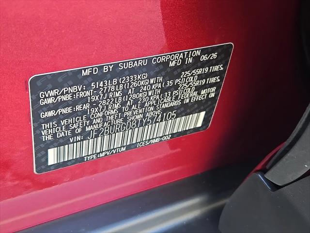 2026 Subaru Outback Limited XT