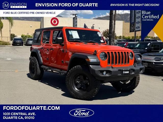 2020 Jeep Wrangler Sport 4x4 for sale in Duarte, CA