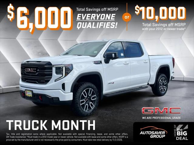 2026 GMC Sierra 1500 Crew Cab, Short Bed, AT4, 4WD for sale in Berlin, VT