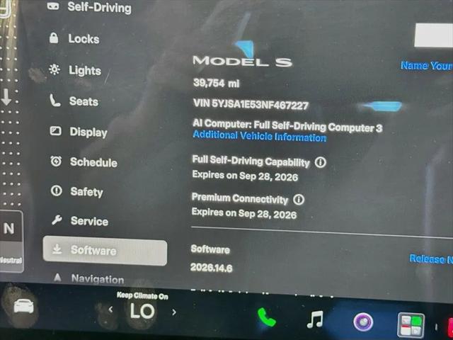 2022 Tesla Model S Dual Motor All-Wheel Drive