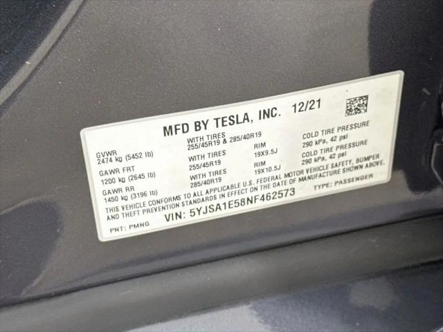 2022 Tesla Model S Dual Motor All-Wheel Drive