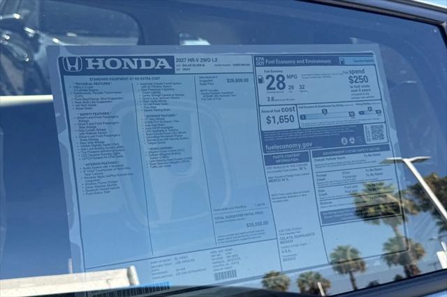 2027 Honda HR-V LX 2WD