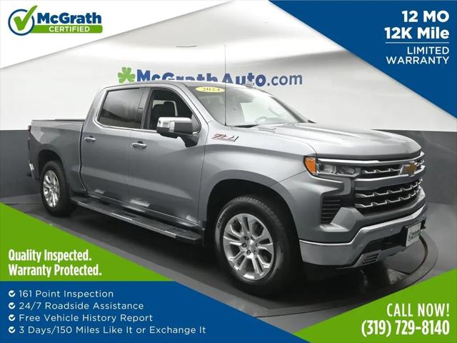 2024 Chevrolet Silverado 1500 4WD Crew Cab Short Bed LTZ for sale in Hiawatha, IA