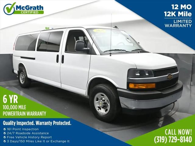 2025 Chevrolet Express Passenger RWD 3500 Extended Wheelbase LT for sale in Dubuque, IA