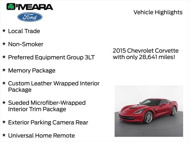 2015 Chevrolet Corvette Stingray Z51