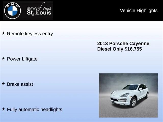 2013 Porsche Cayenne Diesel