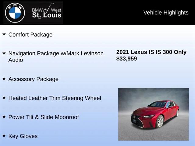 2021 Lexus IS 300 IS 300