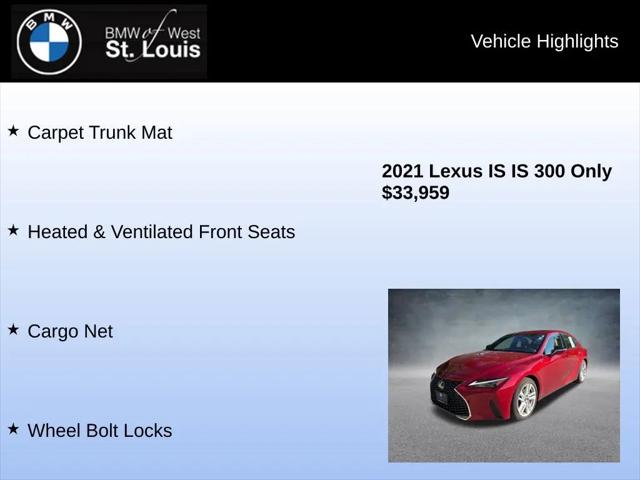 2021 Lexus IS 300 IS 300