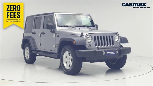2018 Jeep Wrangler JK Unlimited Sport S 4x4 for sale in Oak Lawn, IL