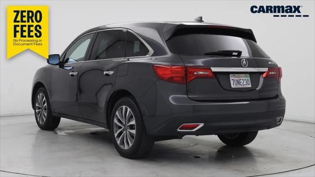 2016 Acura MDX Technology  AcuraWatch Plus Packages