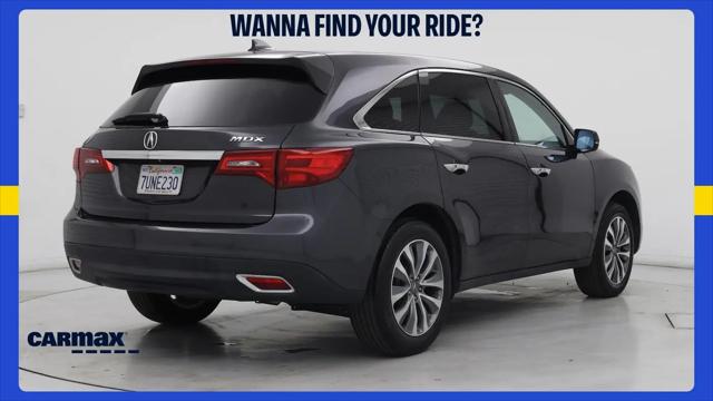 2016 Acura MDX Technology  AcuraWatch Plus Packages
