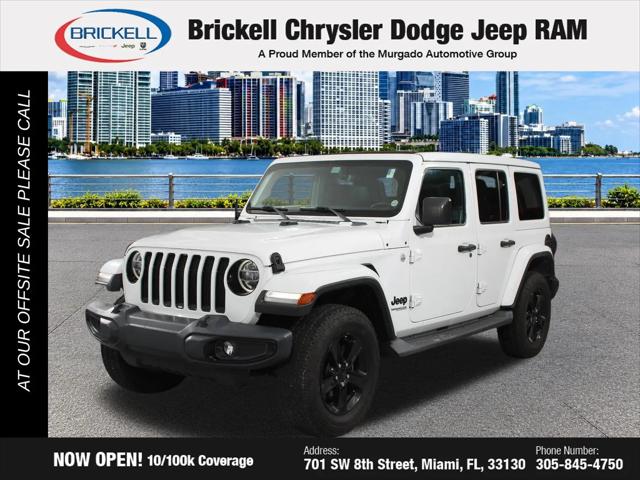 2019 Jeep Wrangler Unlimited Sahara Altitude 4x4 for sale in Miami, FL
