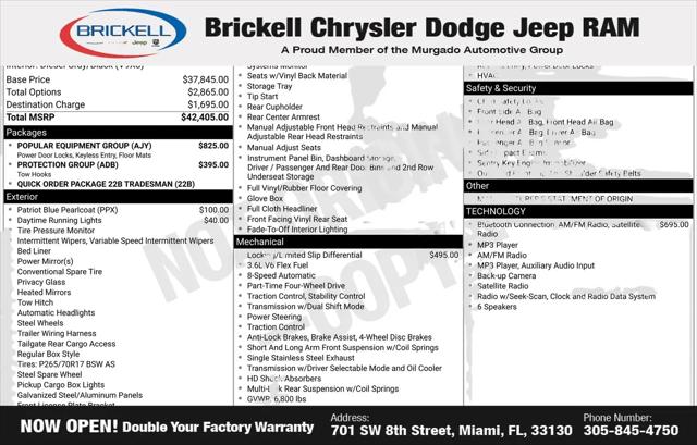 2019 Ram 1500 Classic Tradesman Crew Cab 4x4 57 Box