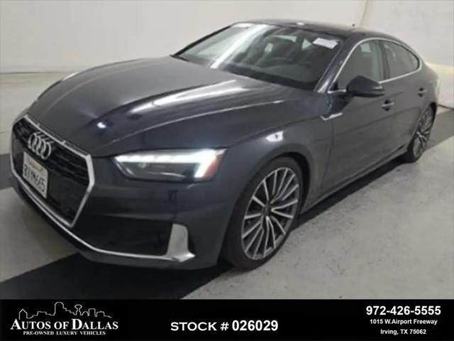 2021 Audi A5 Sportback Premium Plus 40 TFSI quattro S tronic for sale in Irving, TX