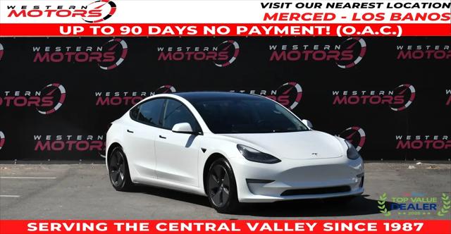 2021 Tesla Model 3 Standard Range Plus Rear-Wheel Drive for sale in Los Banos, CA