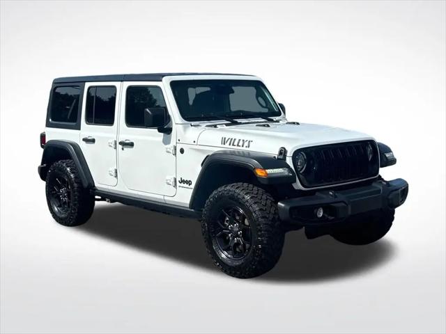 2025 Jeep Wrangler 4-Door Willys 4x4 for sale in Marlow Heights, MD
