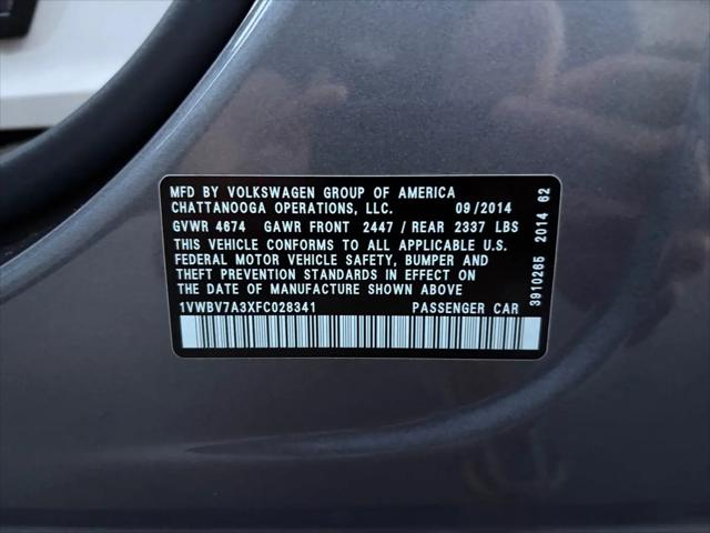 2015 Volkswagen Passat 2.0L TDI SE
