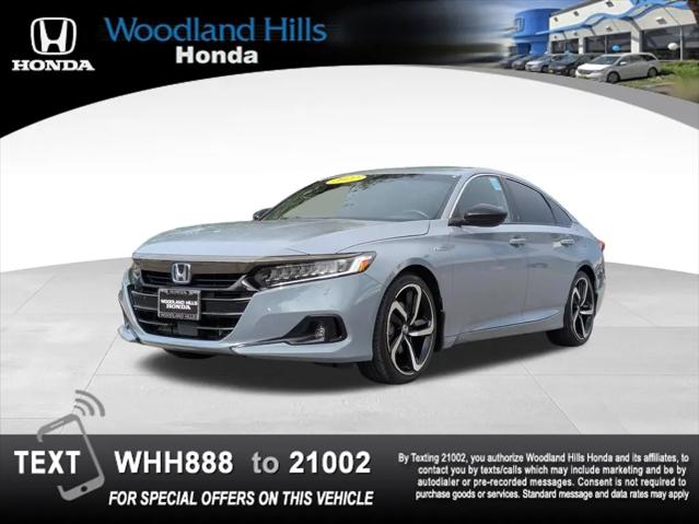 2022 Honda Accord Hybrid Sport for sale in Woodland Hills, CA