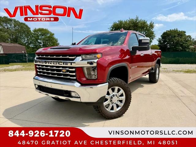 2020 Chevrolet Silverado 2500HD 4WD Crew Cab Standard Bed LTZ for sale in Chesterfield, MI