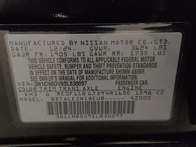 2025 Nissan Versa 1.6 S