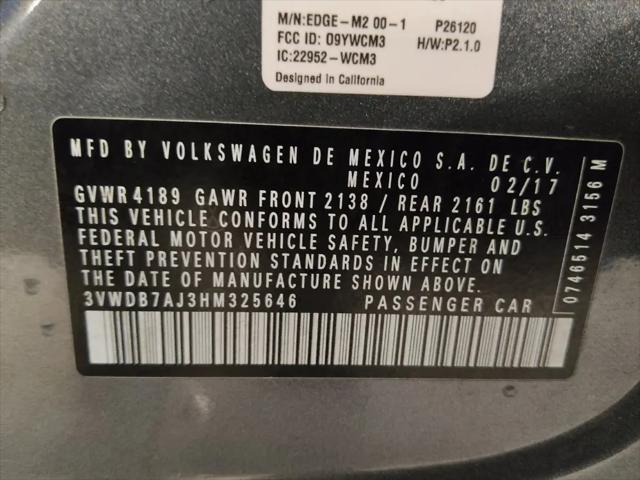 2017 Volkswagen Jetta 1.4T SE