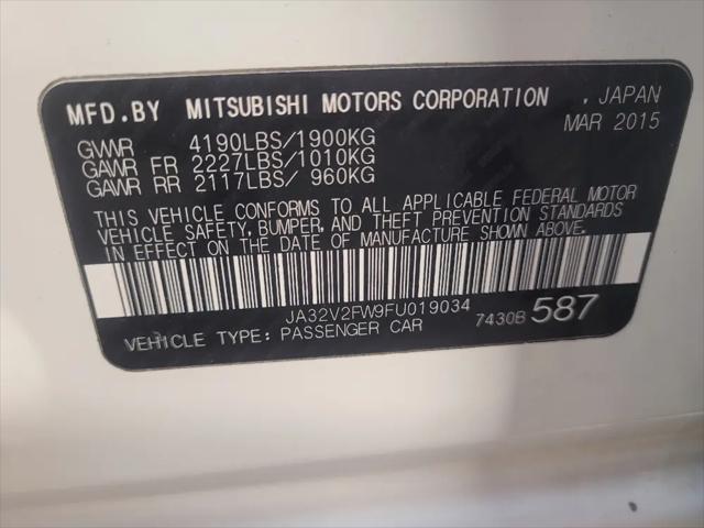 2015 Mitsubishi Lancer SE