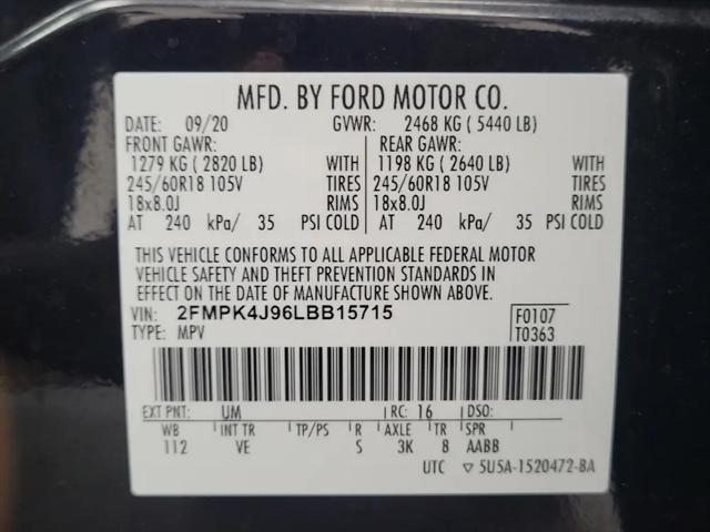 2020 Ford Edge SEL
