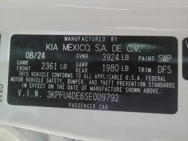 2025 Kia K4 EX