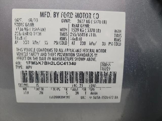 2020 Ford Explorer Base
