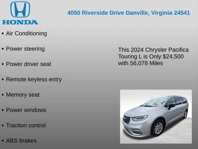 2024 Chrysler Pacifica Touring L