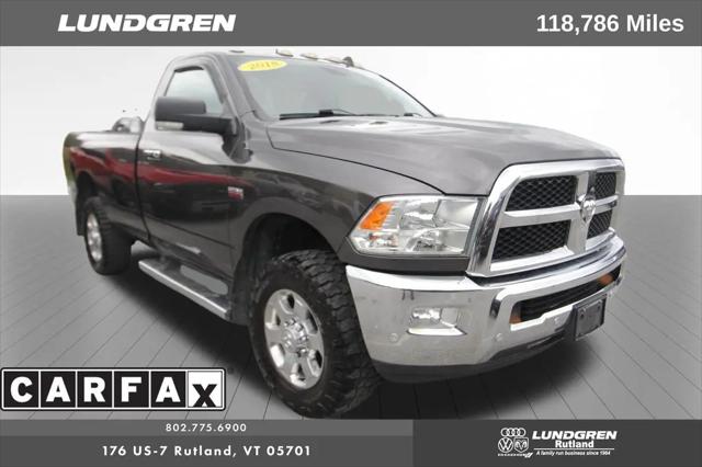 2018 Ram 2500 SLT Regular Cab 4x4 8 Box for sale in Rutland, VT
