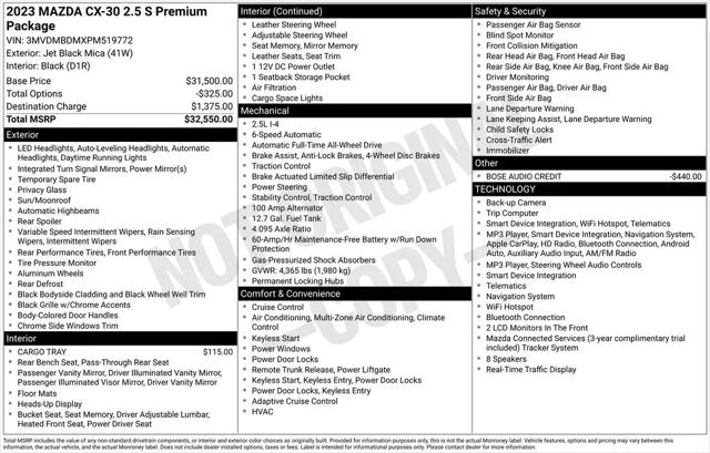 2023 Mazda CX-30 2.5 S Premium