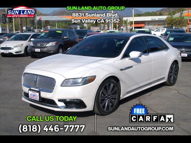 2017 Lincoln Continental Reserve for sale in Sun Valley, CA