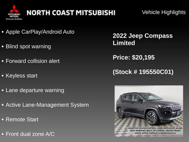 2022 Jeep Compass Limited 4x4
