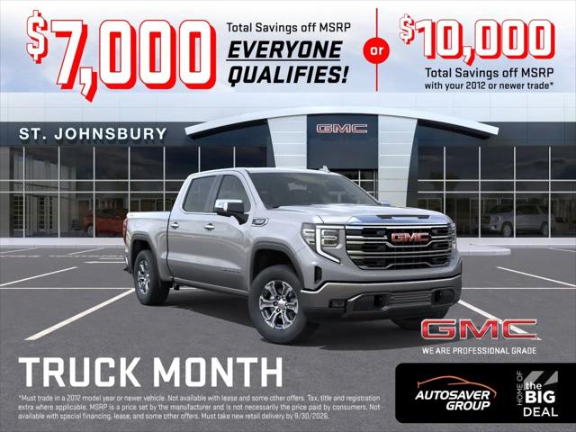 2026 GMC Sierra 1500 Crew Cab, Short Bed, SLT, 4WD for sale in Saint Johnsbury, VT