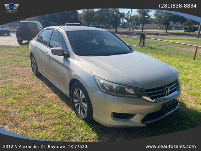 2013 Honda Accord LX for sale in Baytown, TX