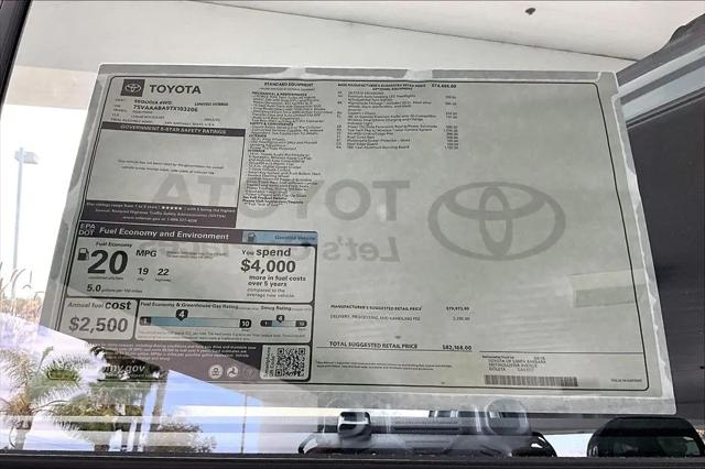 2026 Toyota Sequoia Limited