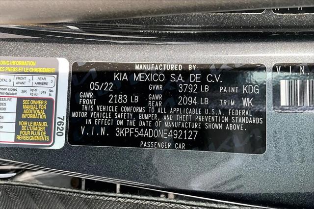 2022 Kia Forte GT-Line