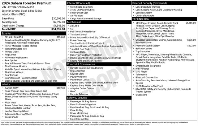 2024 Subaru Forester Premium