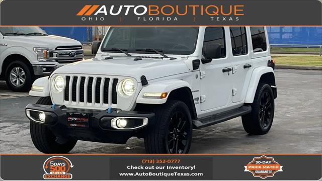 2022 Jeep Wrangler 4xe Unlimited Sahara 4x4 for sale in Alvin, TX