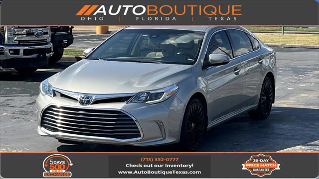 2018 Toyota Avalon Limited for sale in Alvin, TX