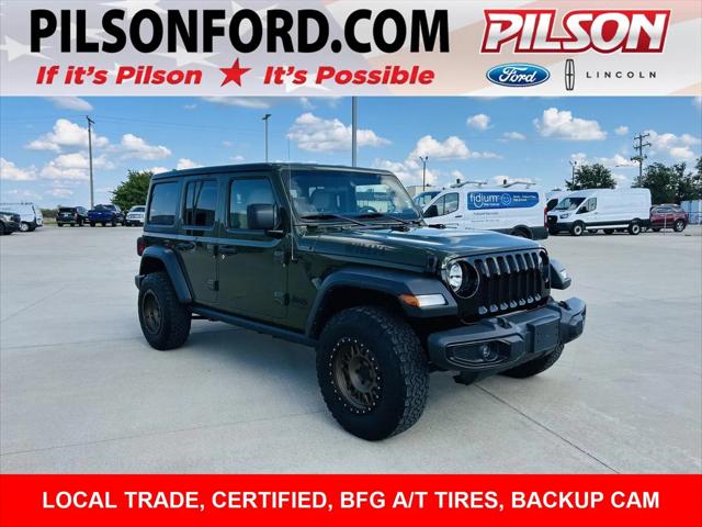 2022 Jeep Wrangler Unlimited Willys Sport 4x4 for sale in Mattoon, IL