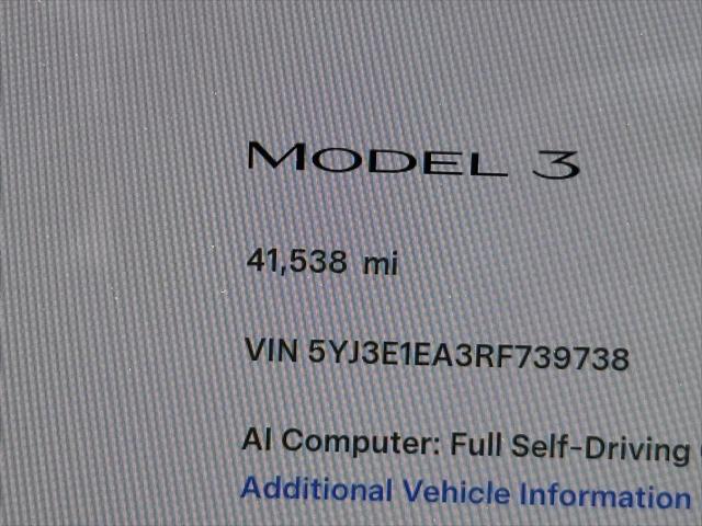 2024 Tesla Model 3 Rear-Wheel Drive