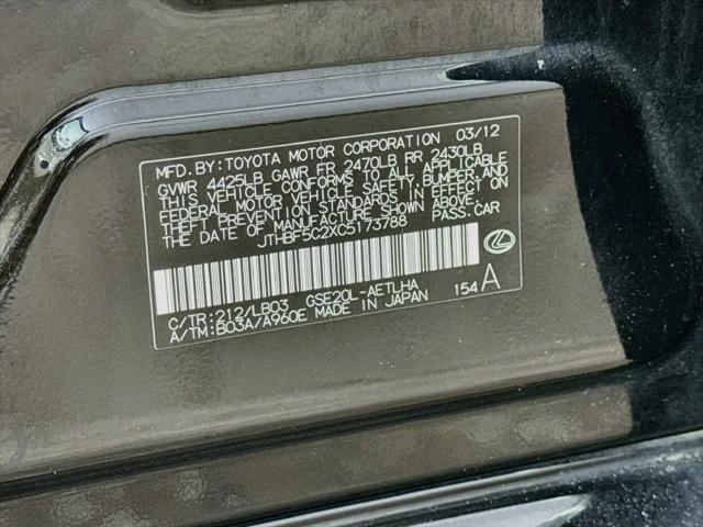 2012 Lexus IS 250 IS 250 Sport