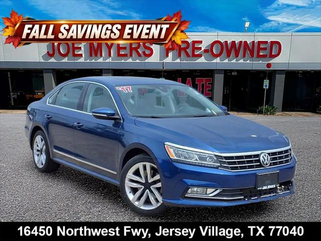 2017 Volkswagen Passat 1.8T SEL Premium for sale in Houston, TX