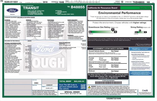 2026 Ford Transit Cargo Van T-250